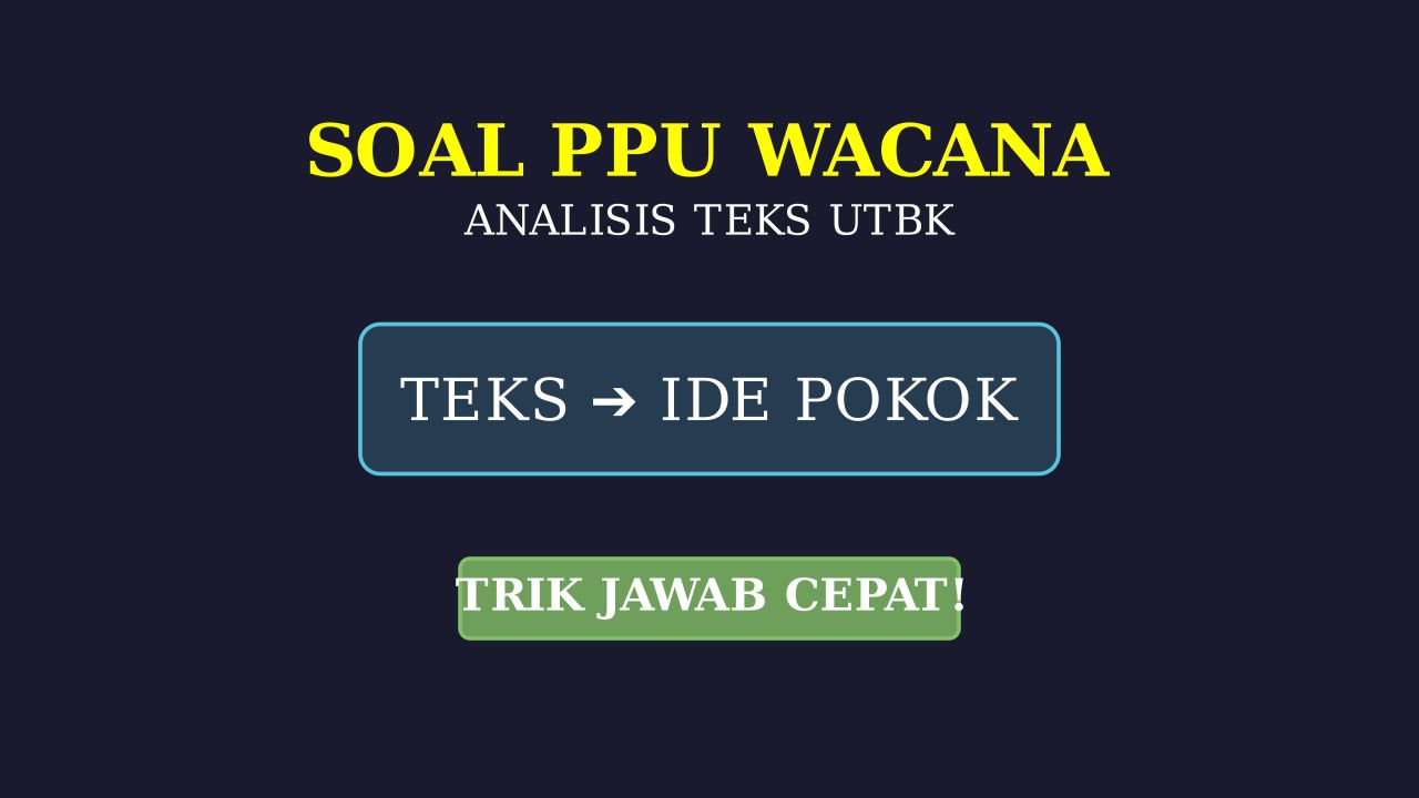 Pembahasan Soal: Cara Mudah