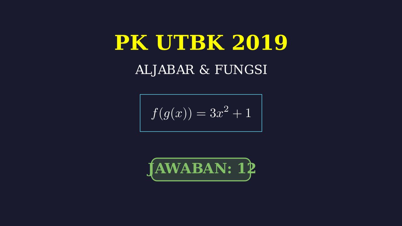 Pembahasan Soal TPS PK UTBK 2019