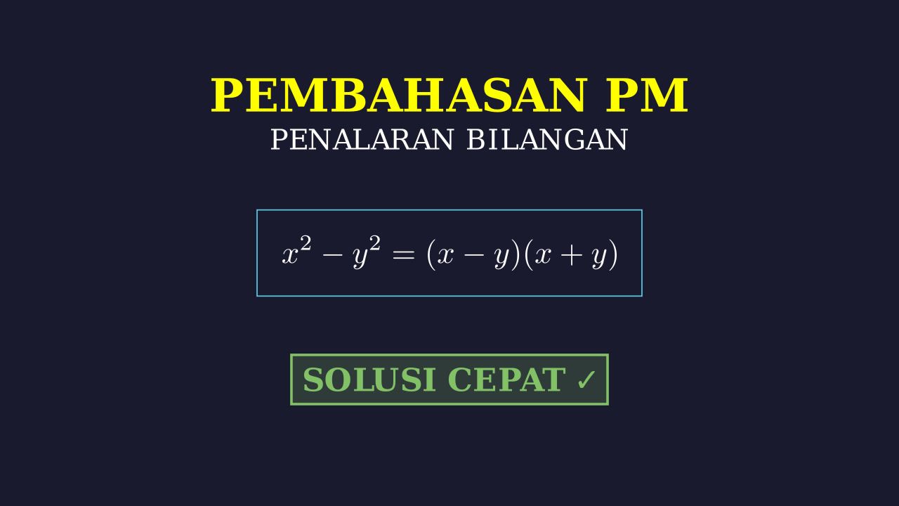 Video Pembahasan: Bedah Soal