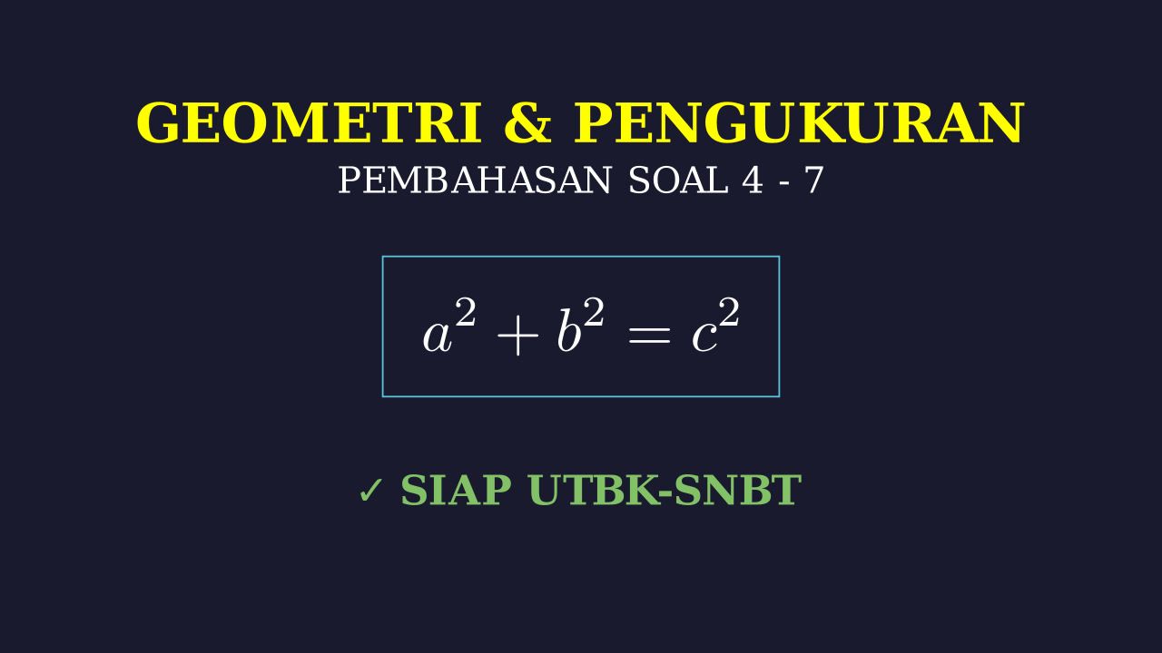 Pembahasan Soal Nomor 4-7