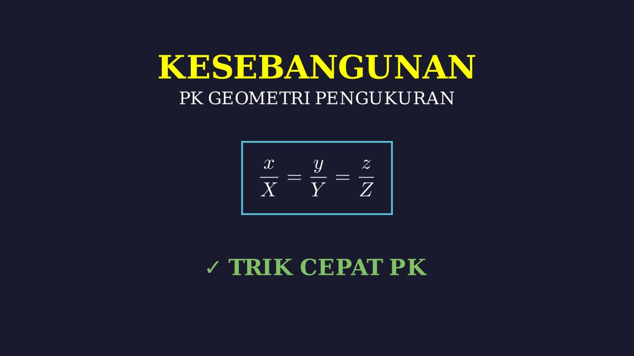 Kesebangunan Geometri