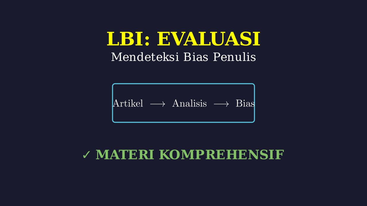 Mendeteksi Bias Penulis