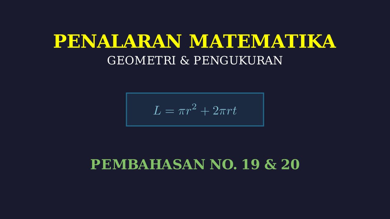 Pembahasan Soal 19 & 20: Langkah Mudah