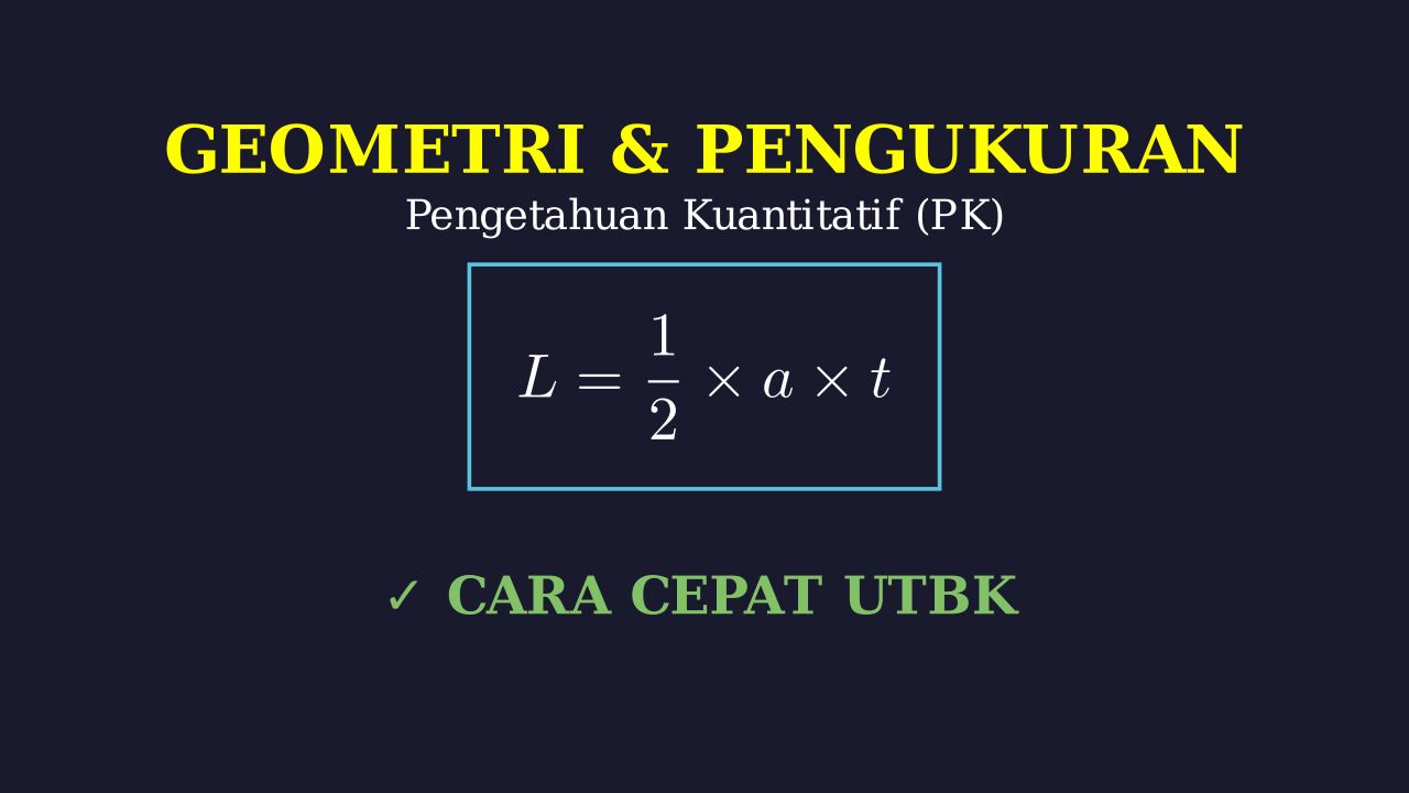Langkah-Langkah Penyelesaian Soal
