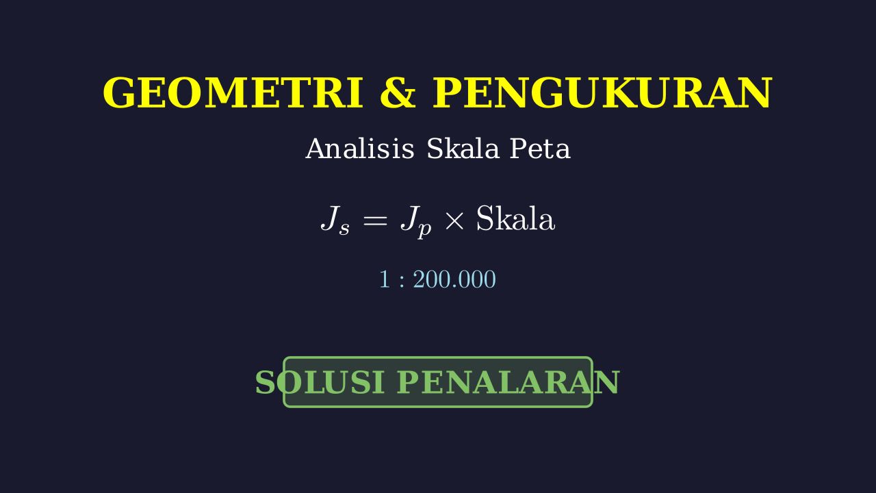 Skala Peta: Menghitung Jarak Wisata