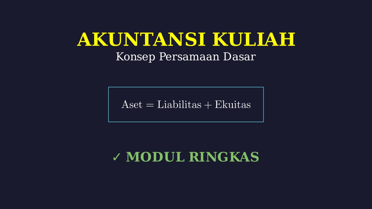Konsep Konservatisme Akuntansi