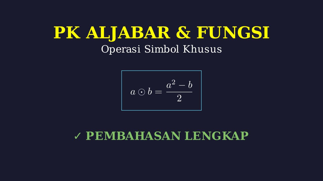 Pengetahuan Kuantitatif: Operasi Simbol