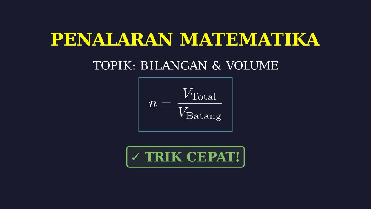 Soal Cerita: Tumpukan Besi Hollow