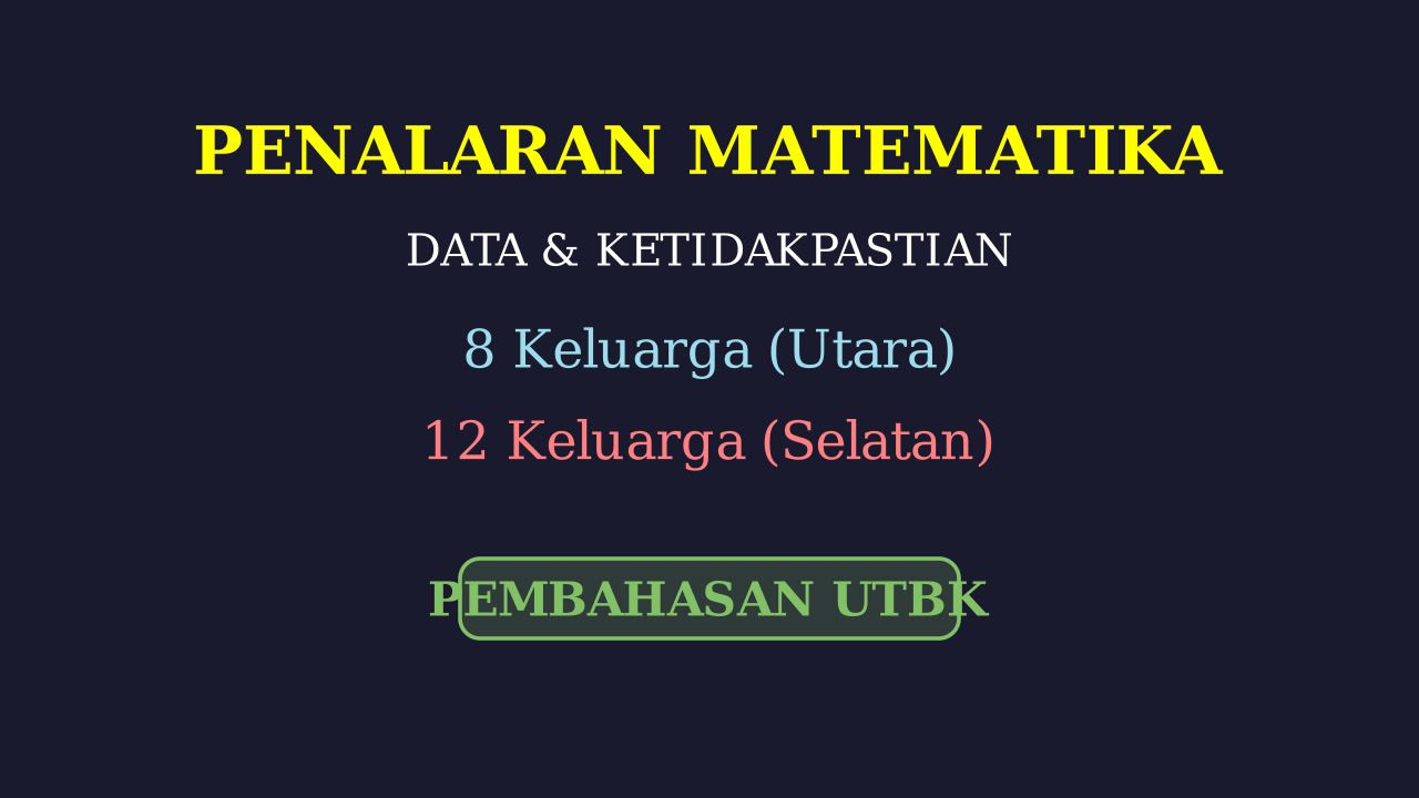Statistik: Distribusi Keluarga RT A