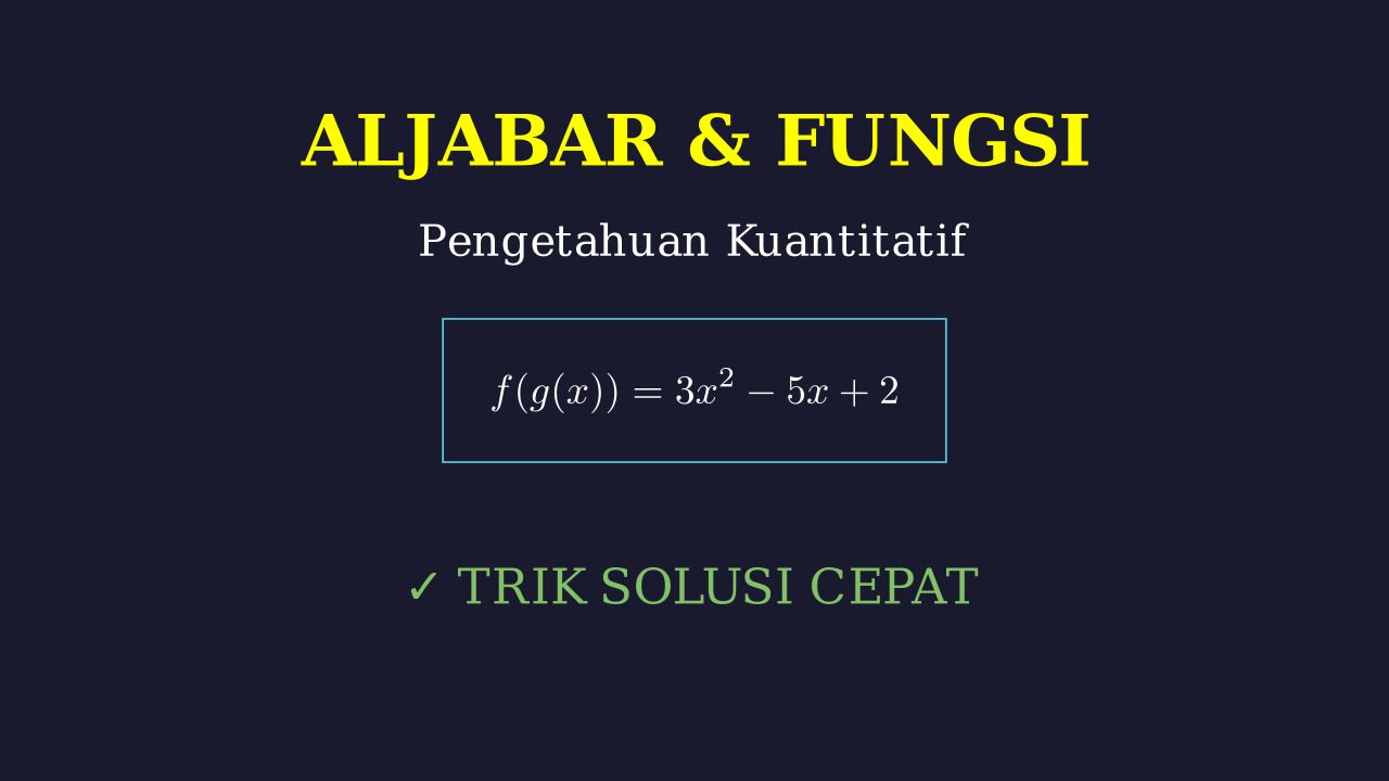 Solusi Soal Langkah Demi Langkah