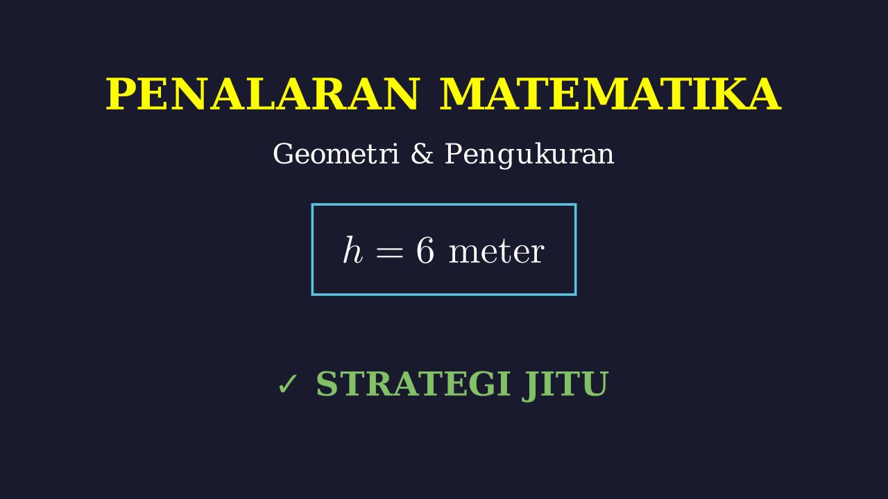 Dimensi Tiga: Jarak Lampu Aula