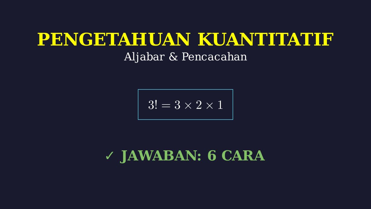 Menentukan Posisi Tiga Besar