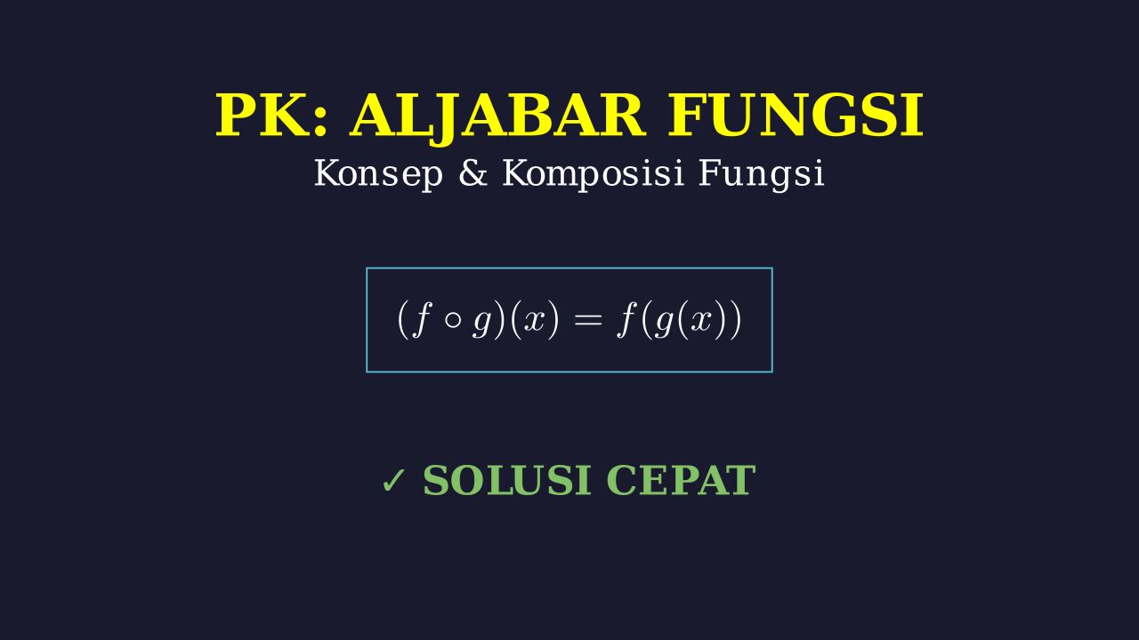 Memahami Konsep Fungsi