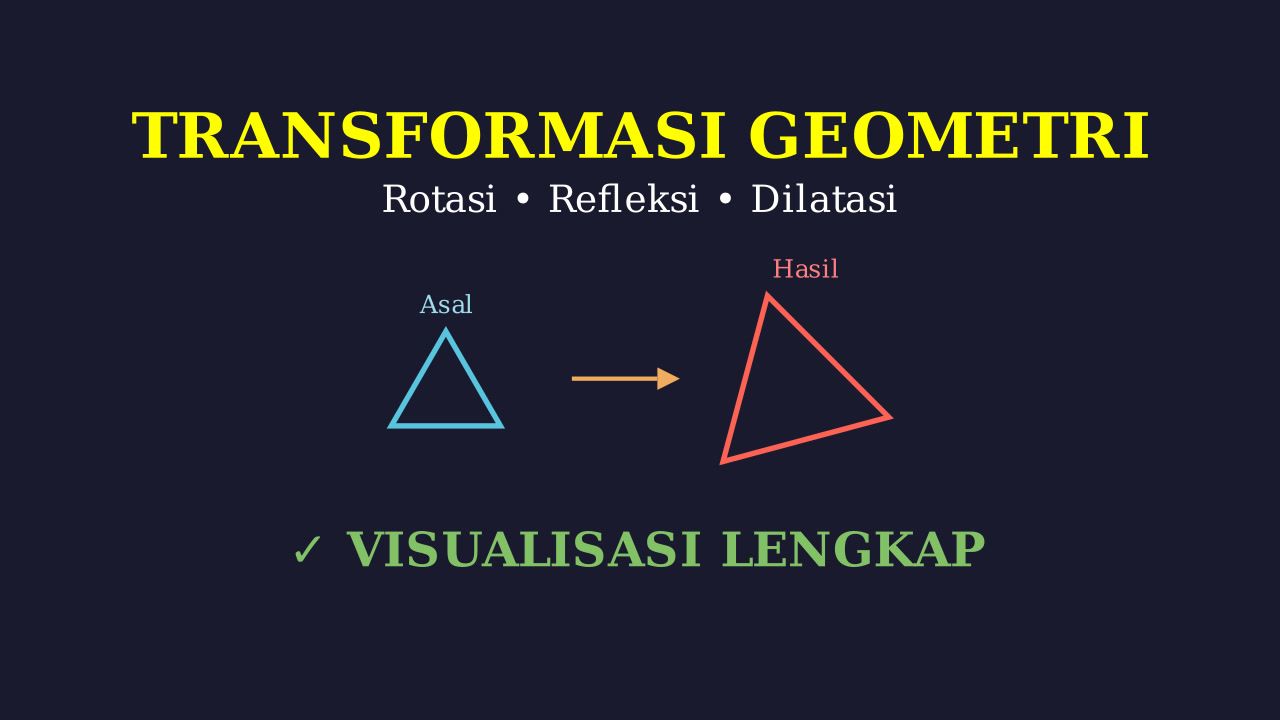 Transformasi Geometri: Visualisasi Lengkap