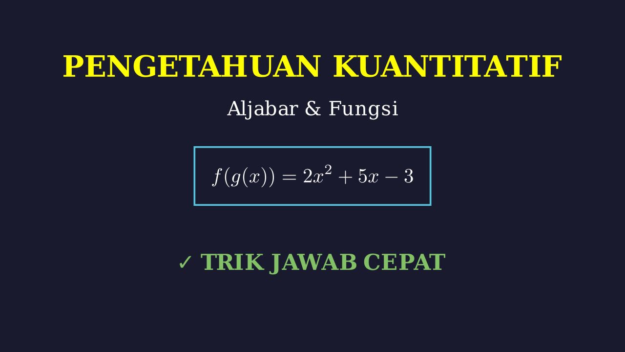 Belajar Matematika Jadi Mudah