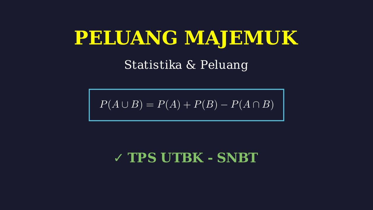 Peluang Kejadian Majemuk