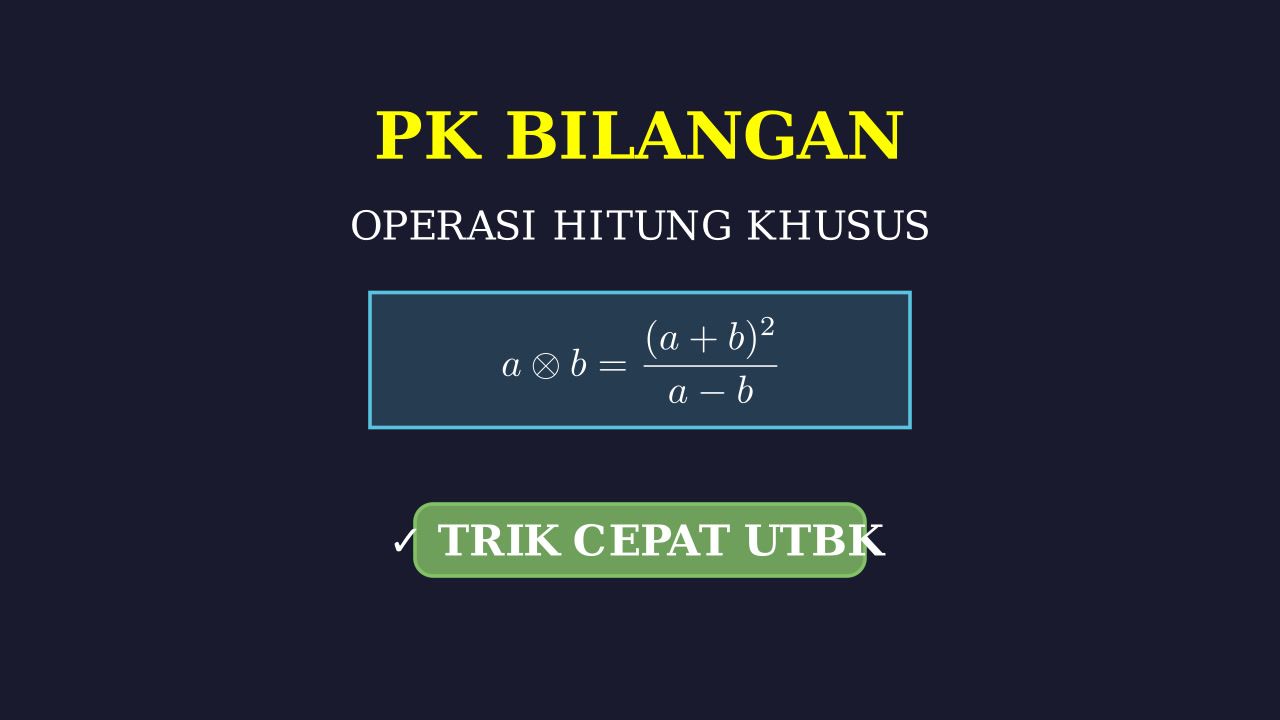 Langkah-Langkah Pengerjaan Soal Matematika