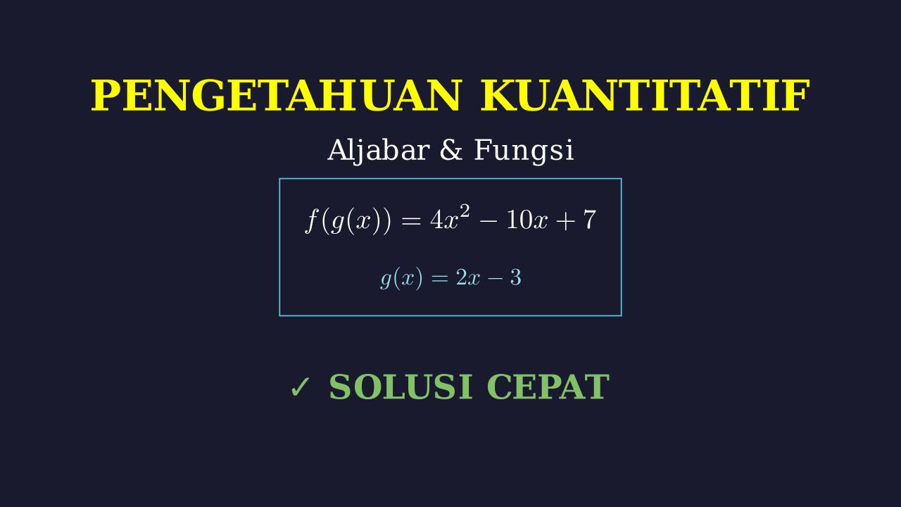 Pembahasan Lengkap 4 Soal Latihan