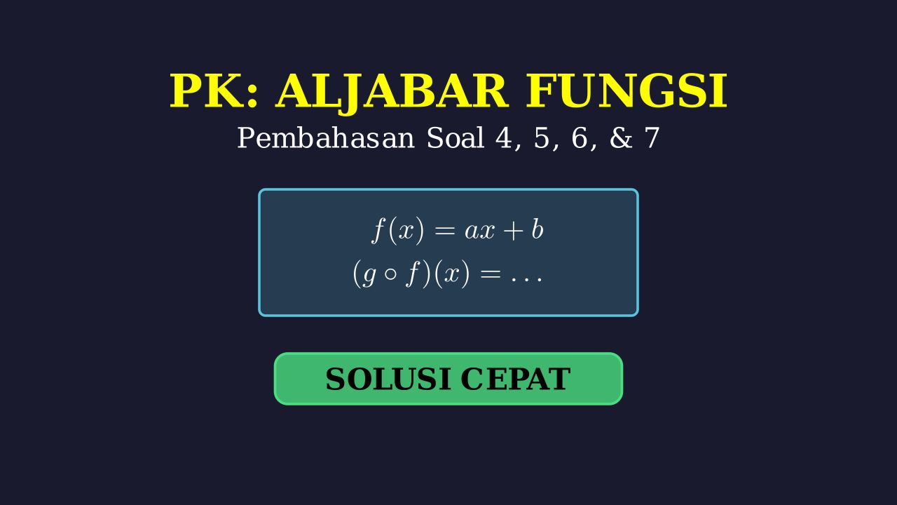 Pembahasan Soal Matematika Terpadu