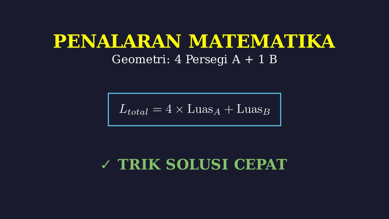 Soal Bangun Datar: Susunan Persegi