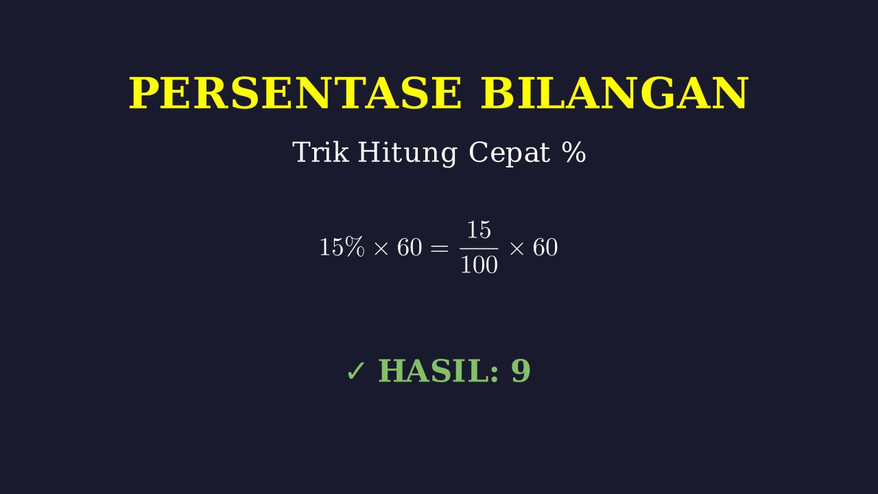 Calculating Percentages