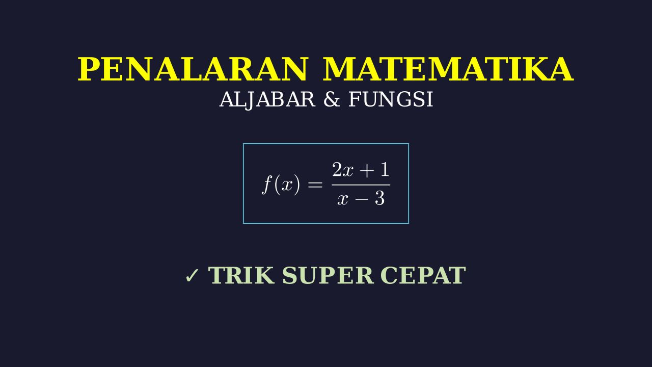 Menyelesaikan Soal Matematika