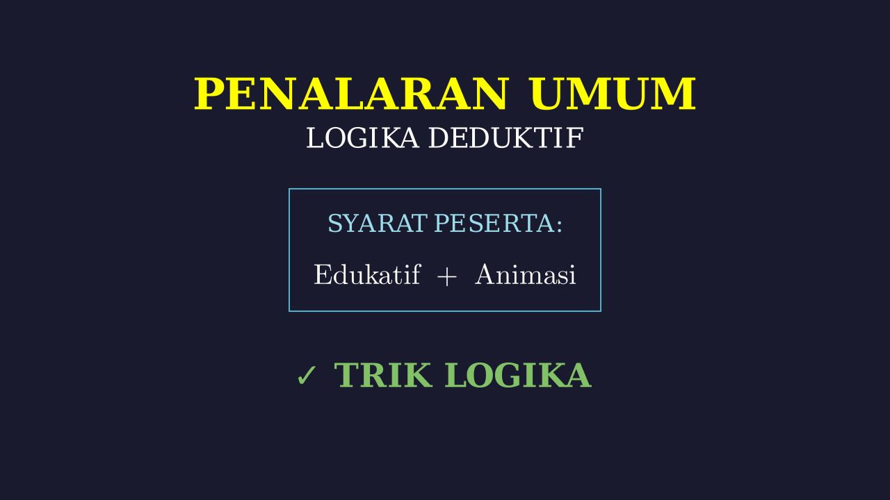 Syarat Kompetisi Konten Digital: Animasi & Edukasi
