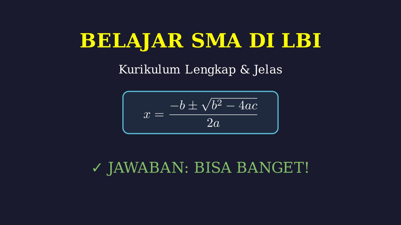 Belajar Materi SMA