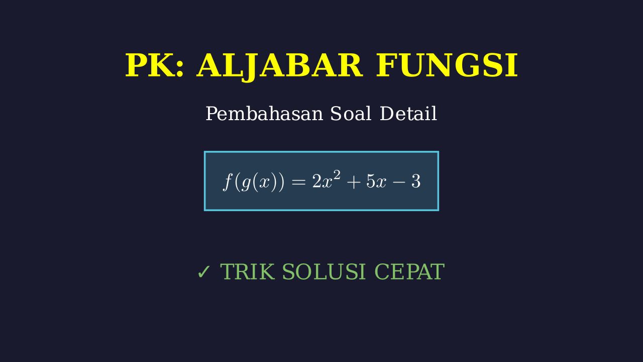 Solusi Matematika: Langkah Demi Langkah
