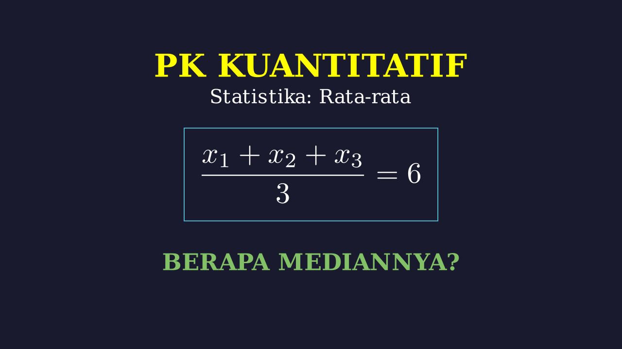 Mencari Median Tiga Bilangan