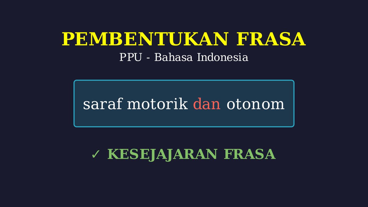 Sistem Saraf Motorik dan Otonom