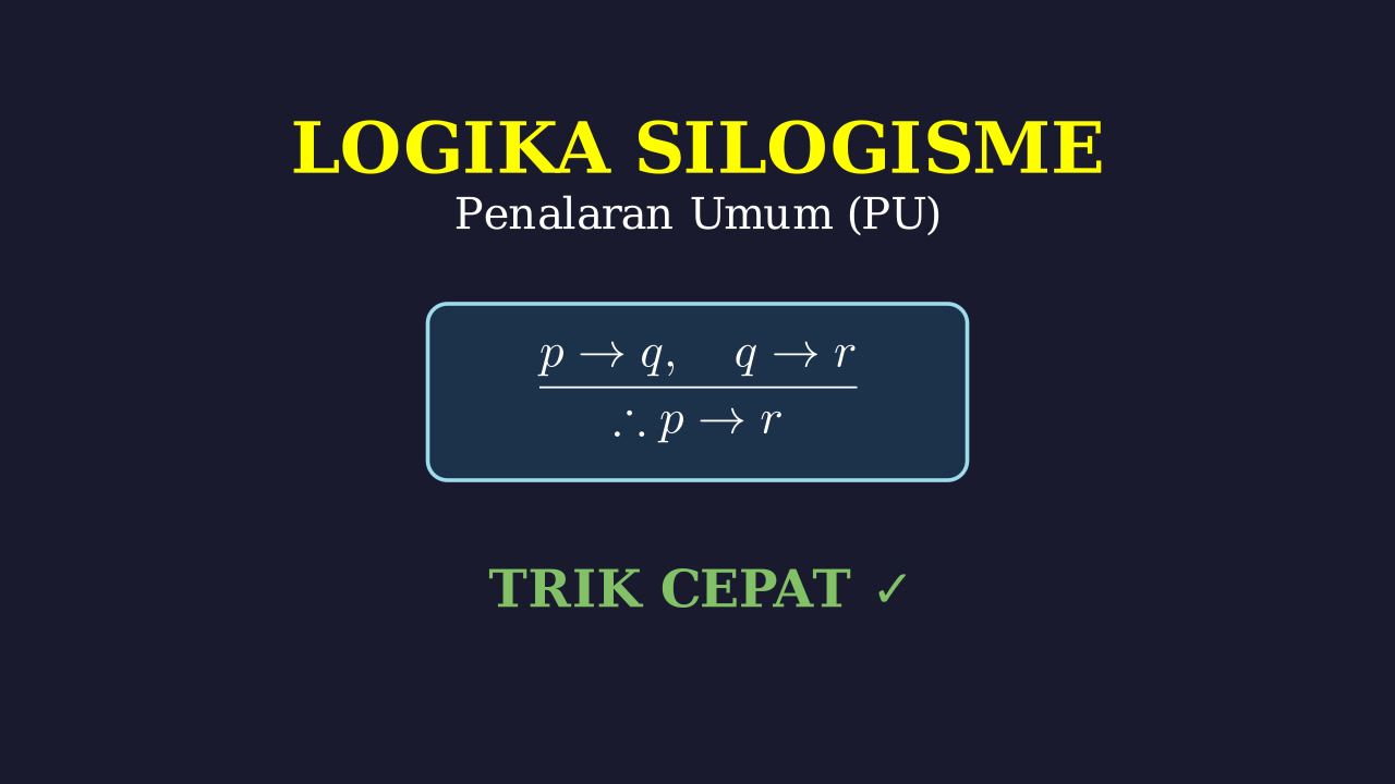 Silogisme: Dasar Penalaran
