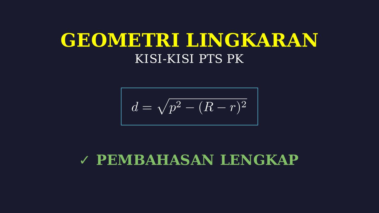 Lingkaran: Sudut, Busur, dan Garis Singgung