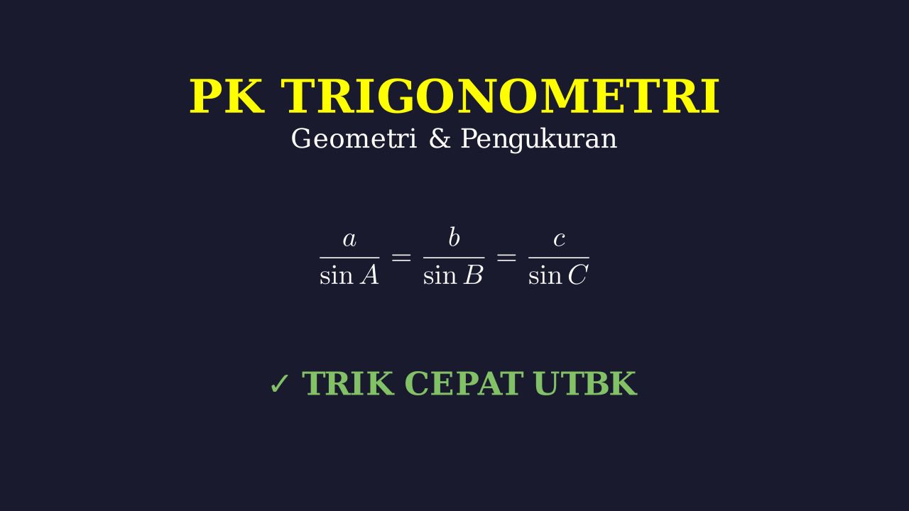 Persamaan Trigonometri