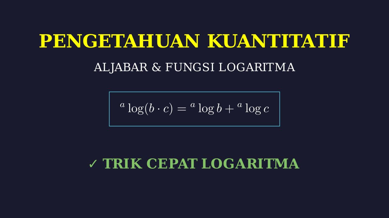 Logaritma: Panduan Langkah Demi Langkah