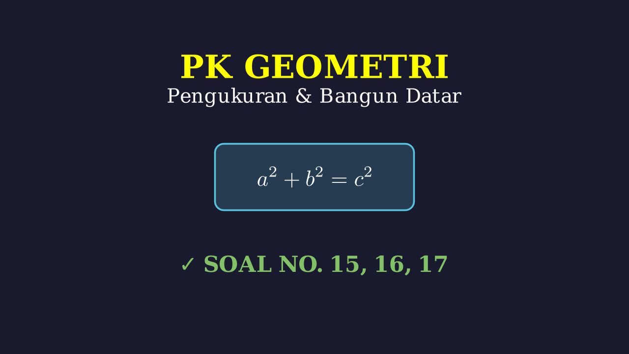Latihan Soal Penalaran Kuantitatif