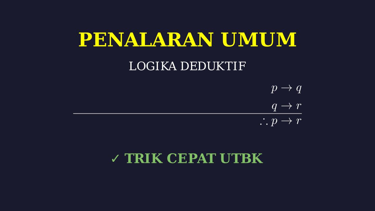 Kemampuan Dasar Tes Mandiri Universitas