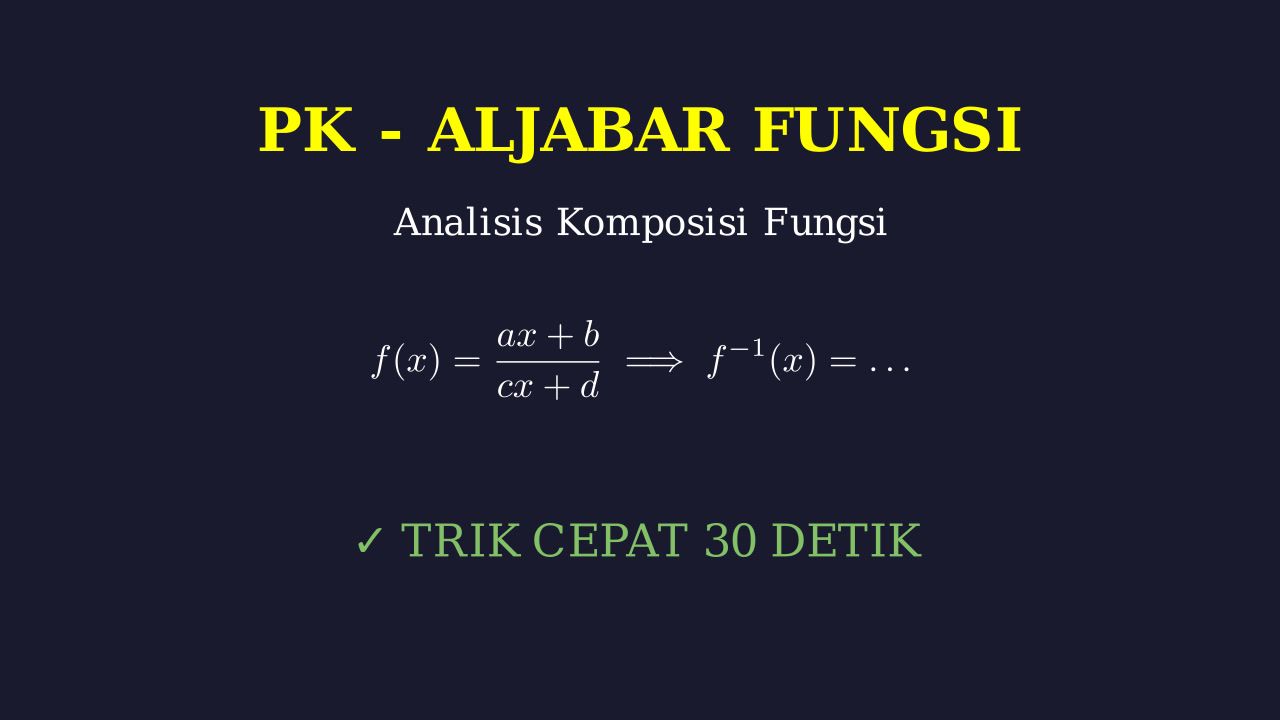 Analisis Fungsi