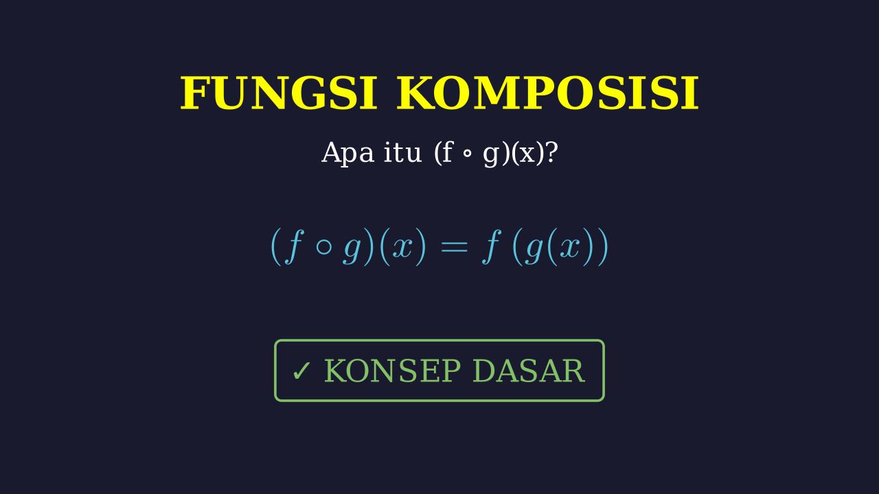 Fungsi Komposisi (f o g)