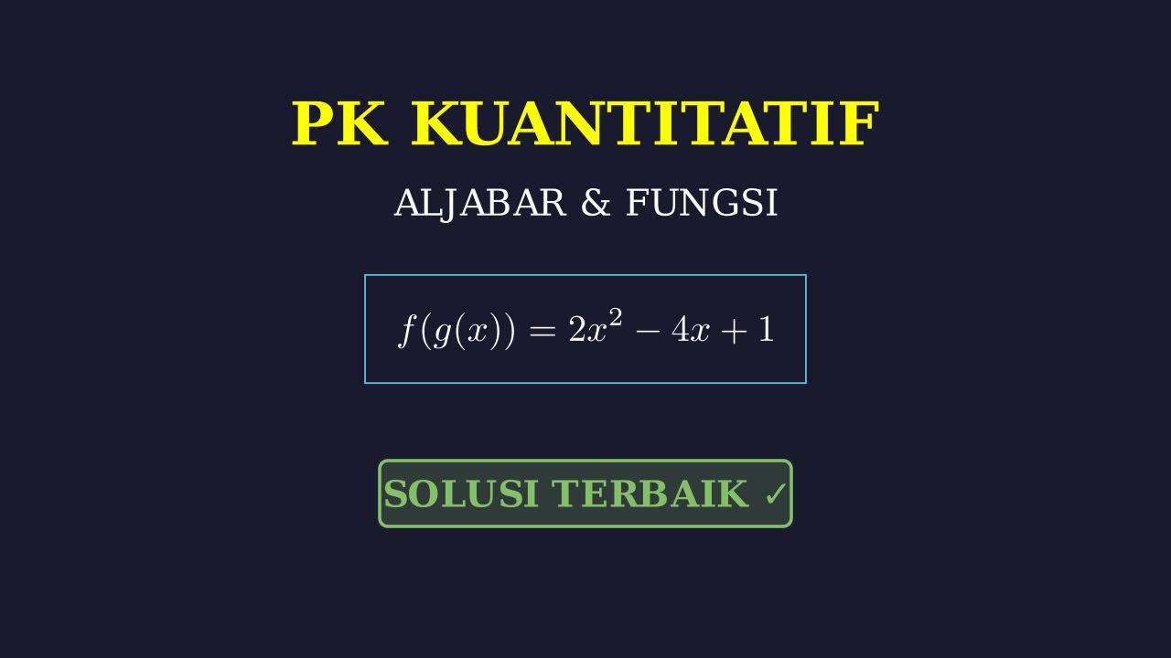 Pembahasan Soal Matematika: Langkah Demi Langkah