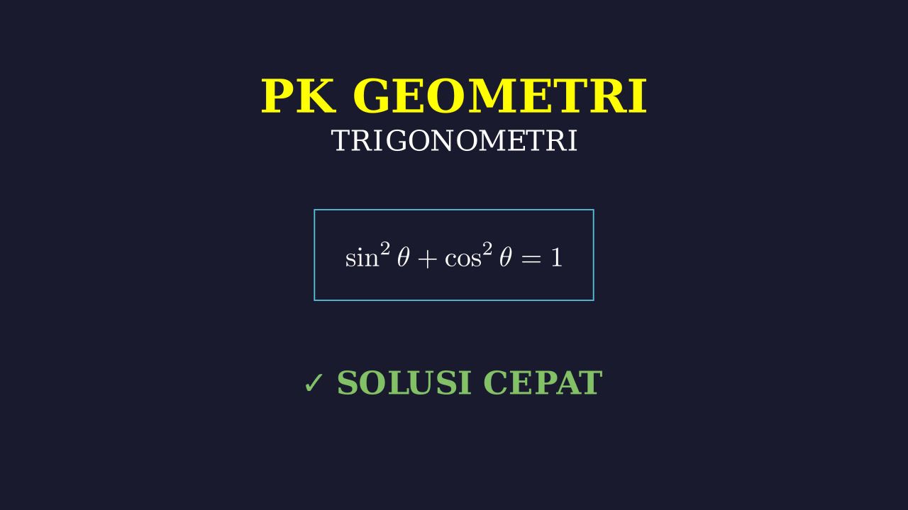 Trigonometri: Konsep Dasar