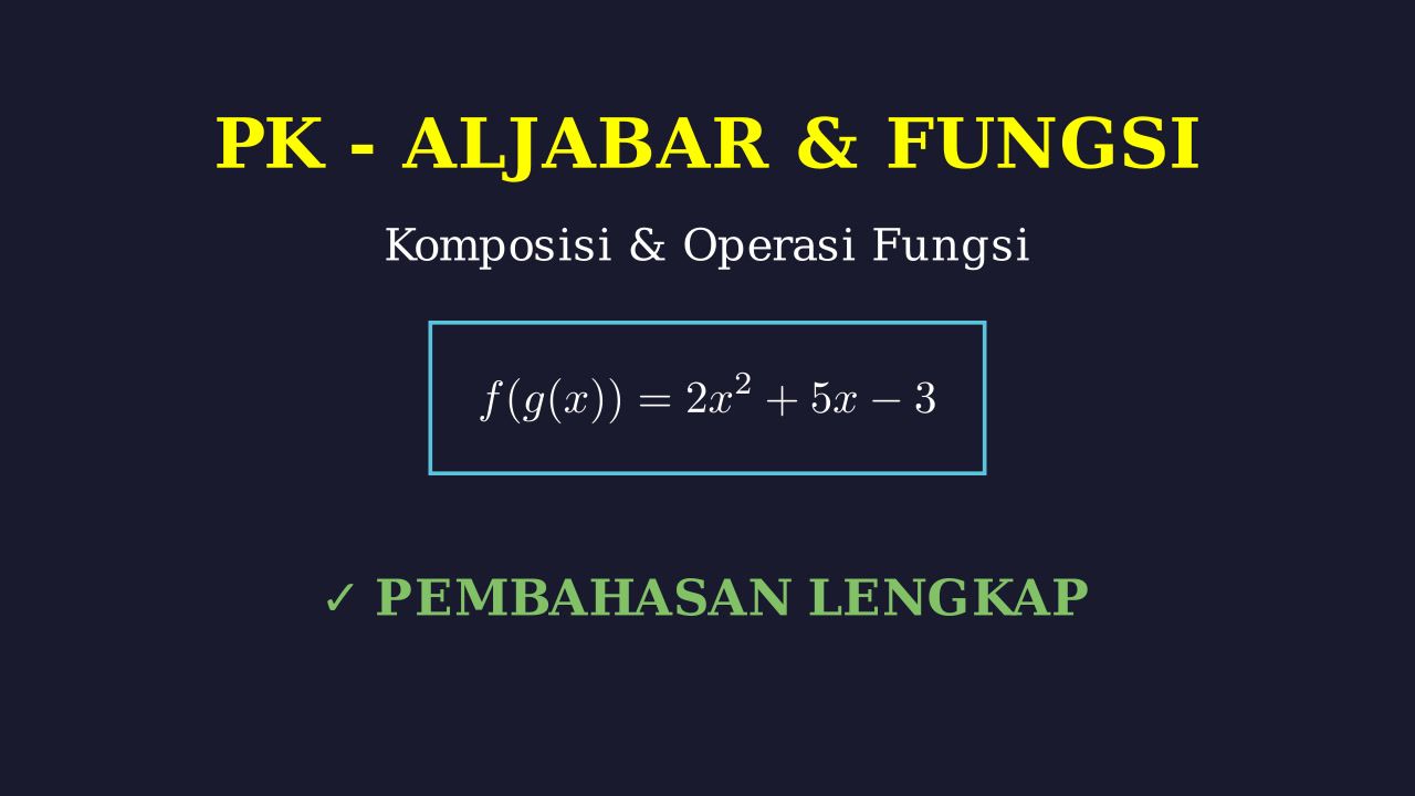 Pembahasan Soal Matematika