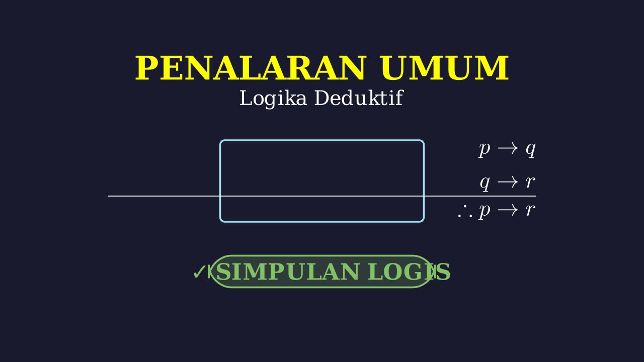 Menarik Simpulan Logis