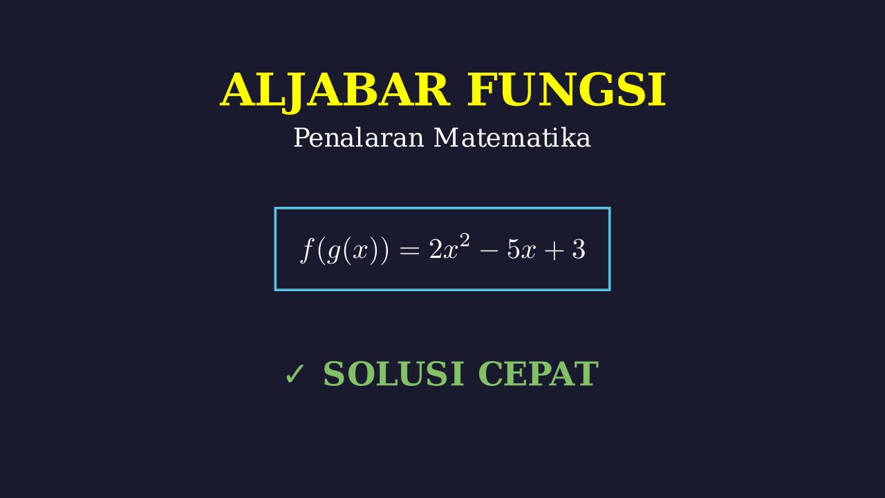Pembahasan Soal Matematika