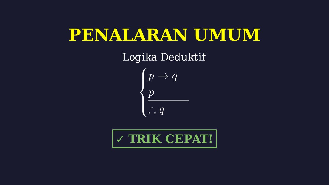 Logika dan Langkah Penyelesaian