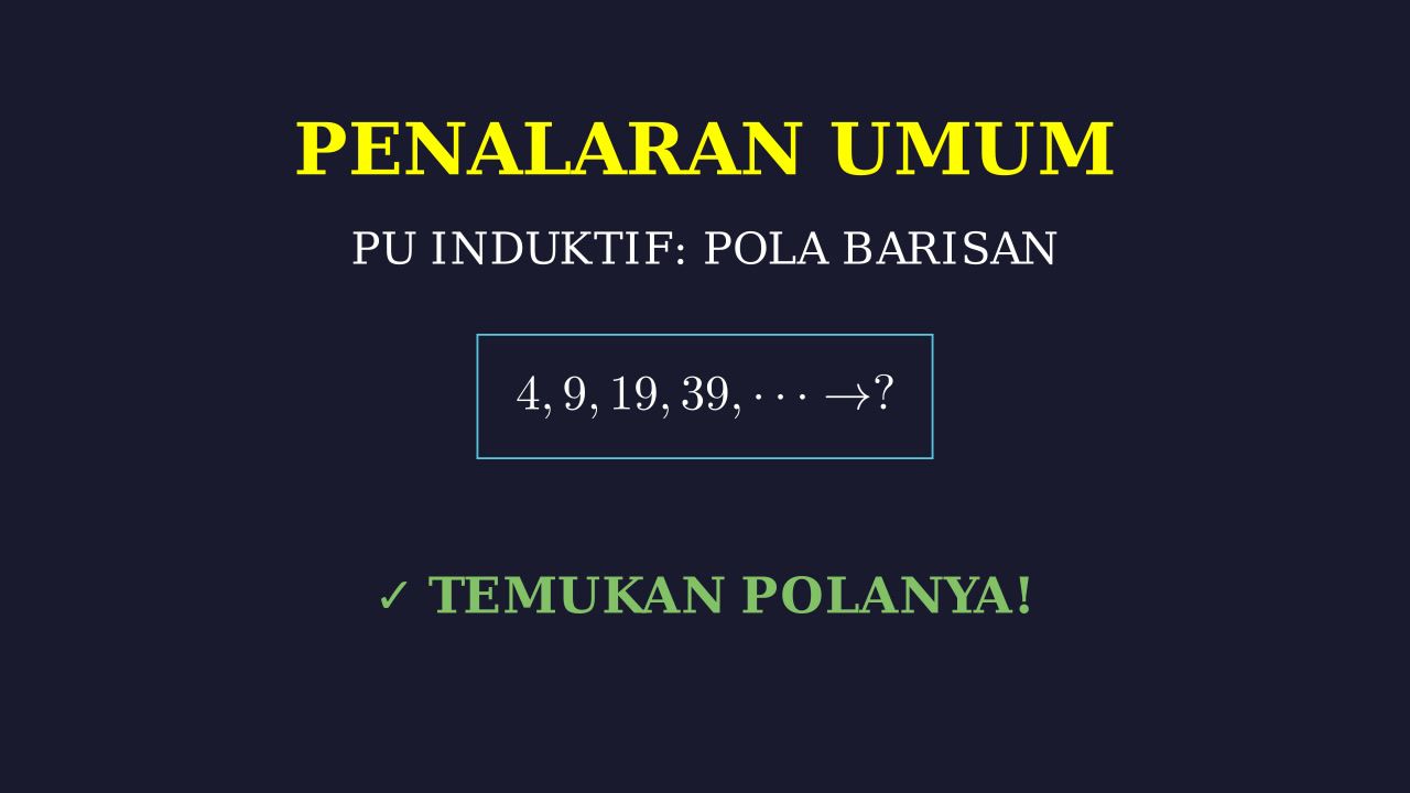 Tutorial Penyelesaian Soal