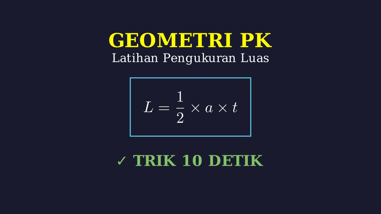 Pembahasan Soal Geometri