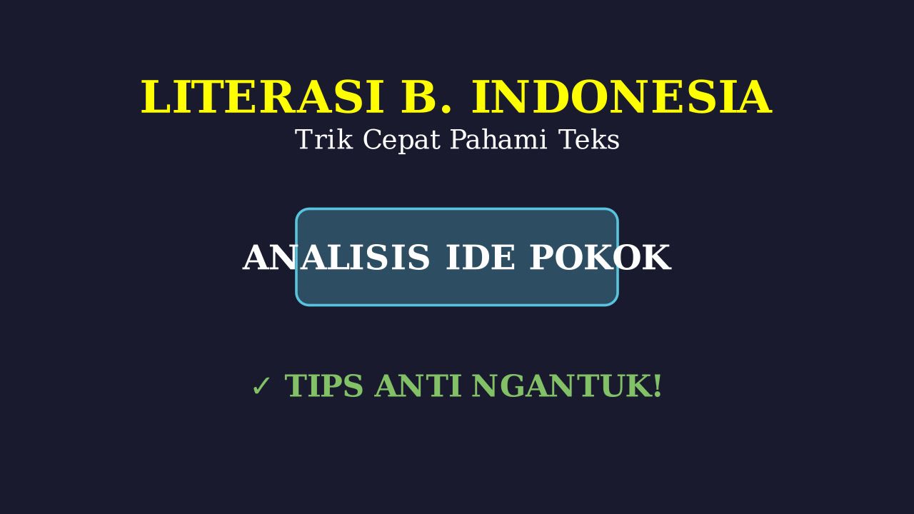 Belajar Seru: Animasi Bahasa Indonesia