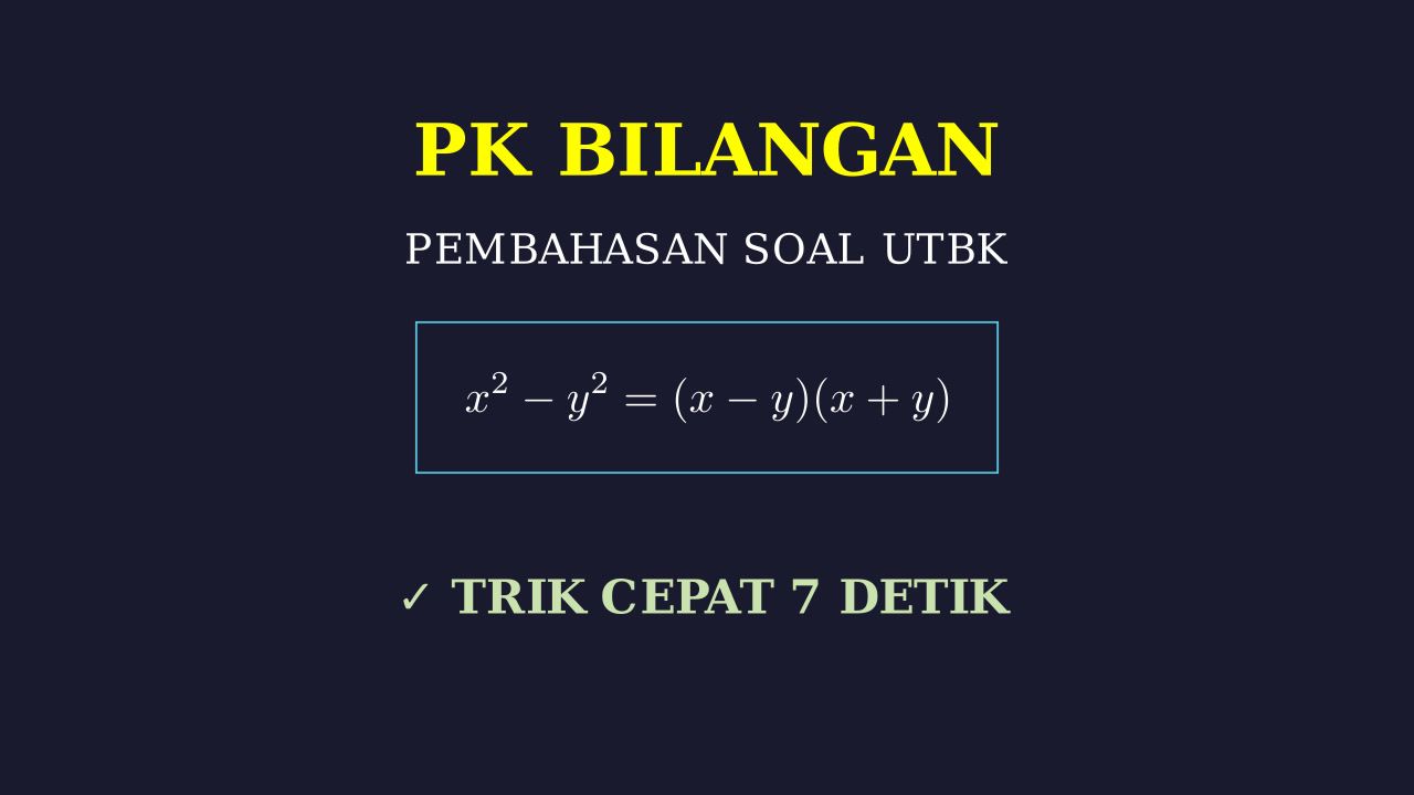 Penjelasan Soal: Langkah Demi Langkah