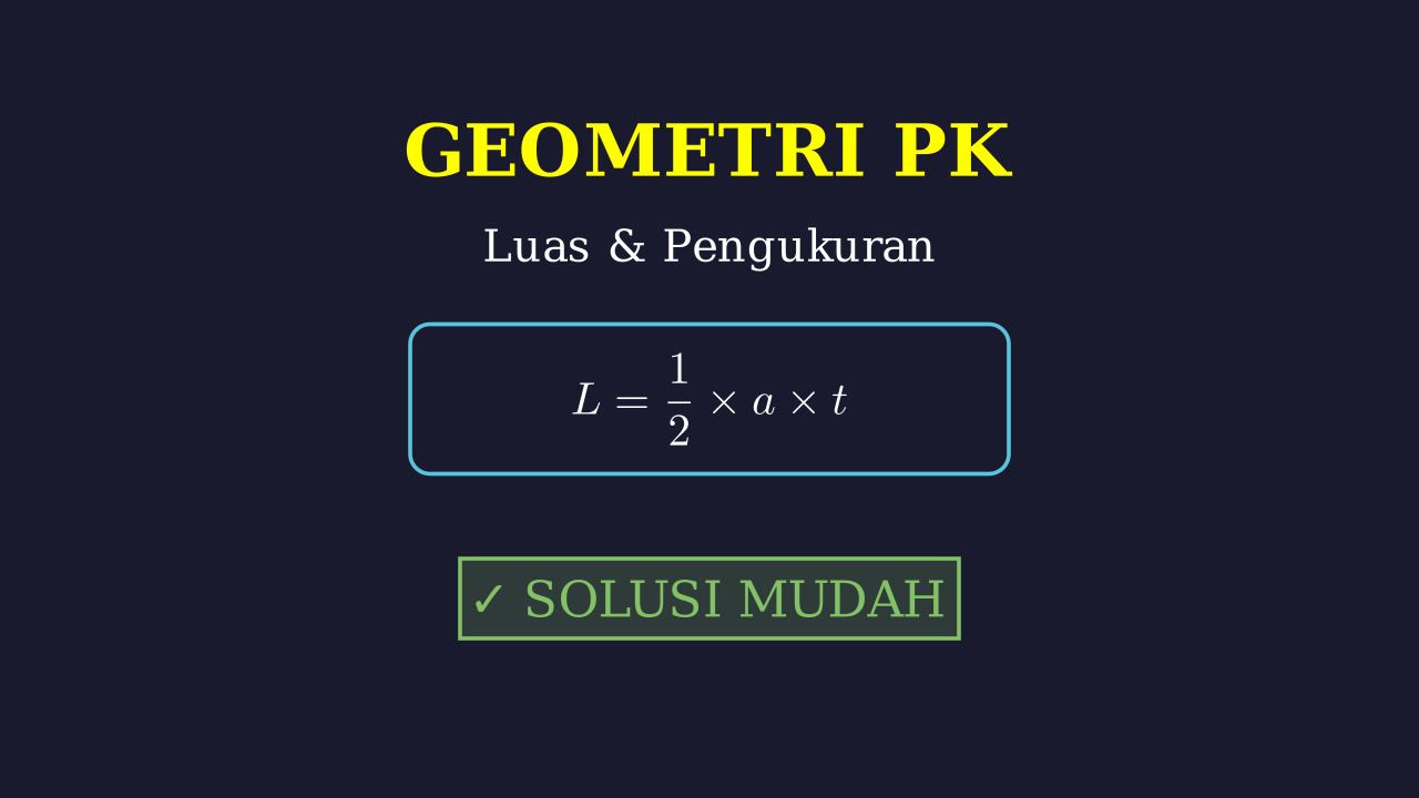 Langkah Mudah Menyelesaikan Soal